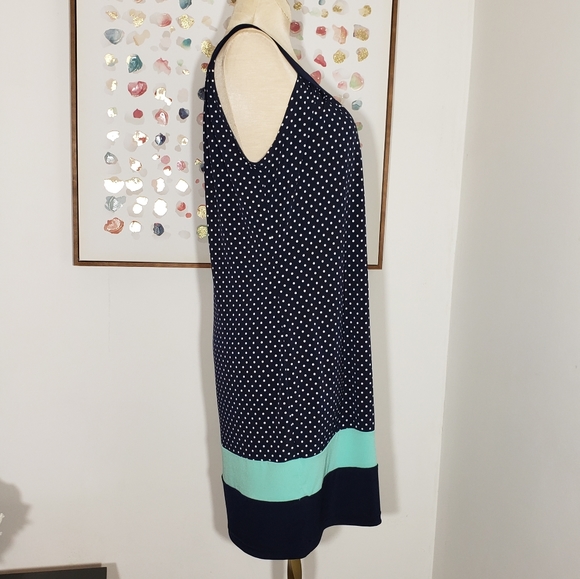 Sweet Storm polka dot sleeveless dress size Medium - Picture 4 of 7